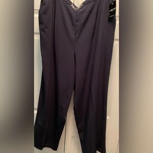 Sag Harbor Woman’s Navy Dress Pants Size 22 New With Tag